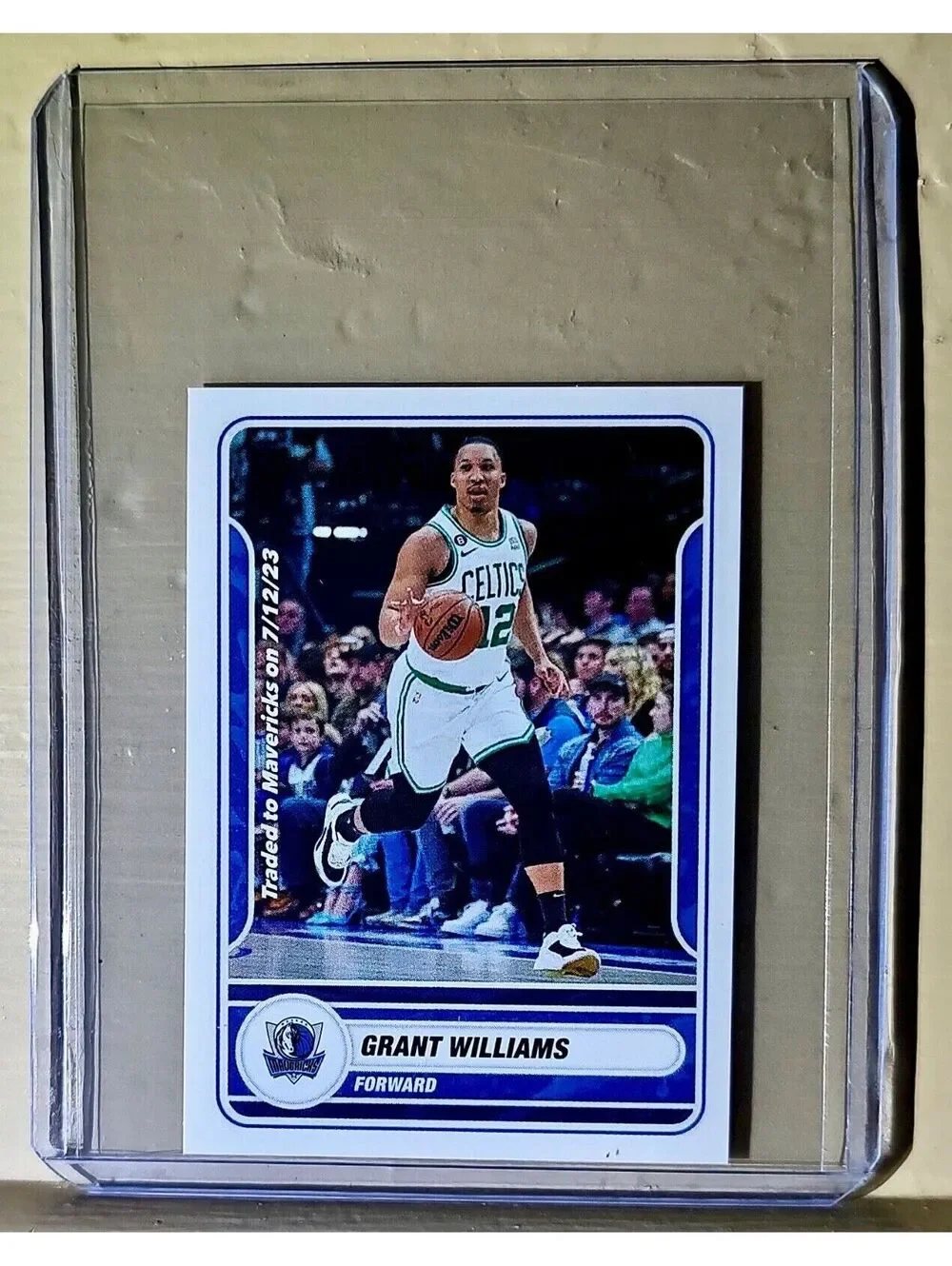 2023-24 Grant Williams Panini NBA Basketball #301 Sticker Dallas Mavericks